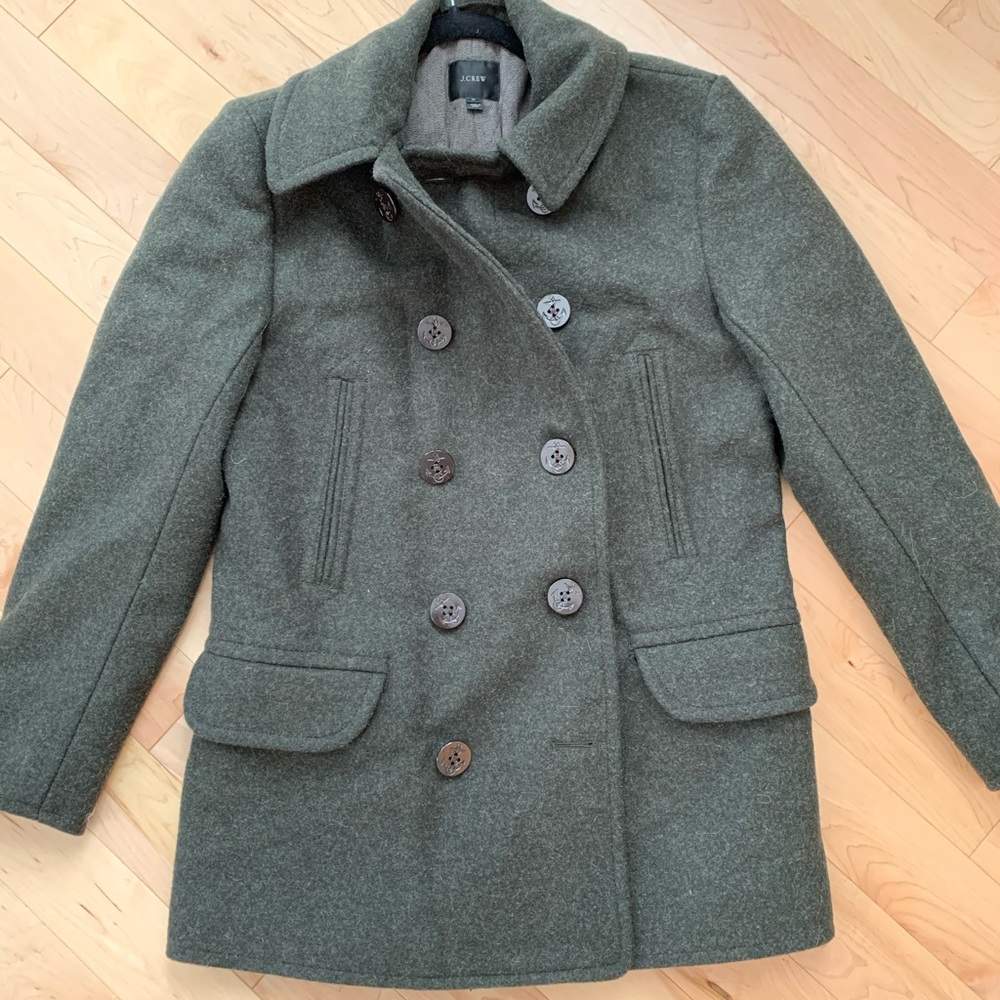 J Crew Wool Coat
